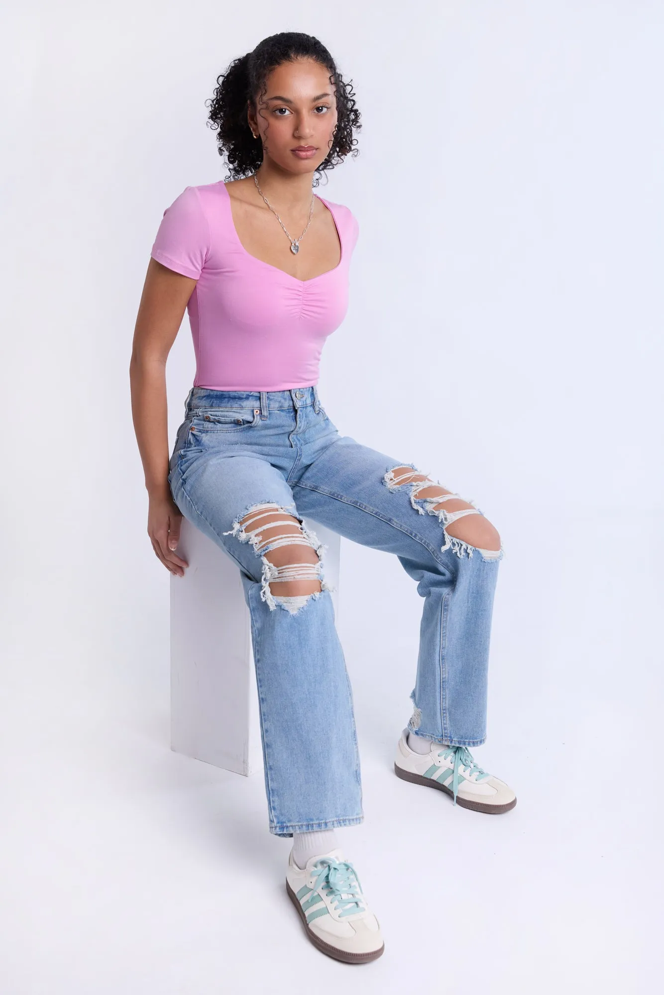 Super High Rise Baggy Jeans