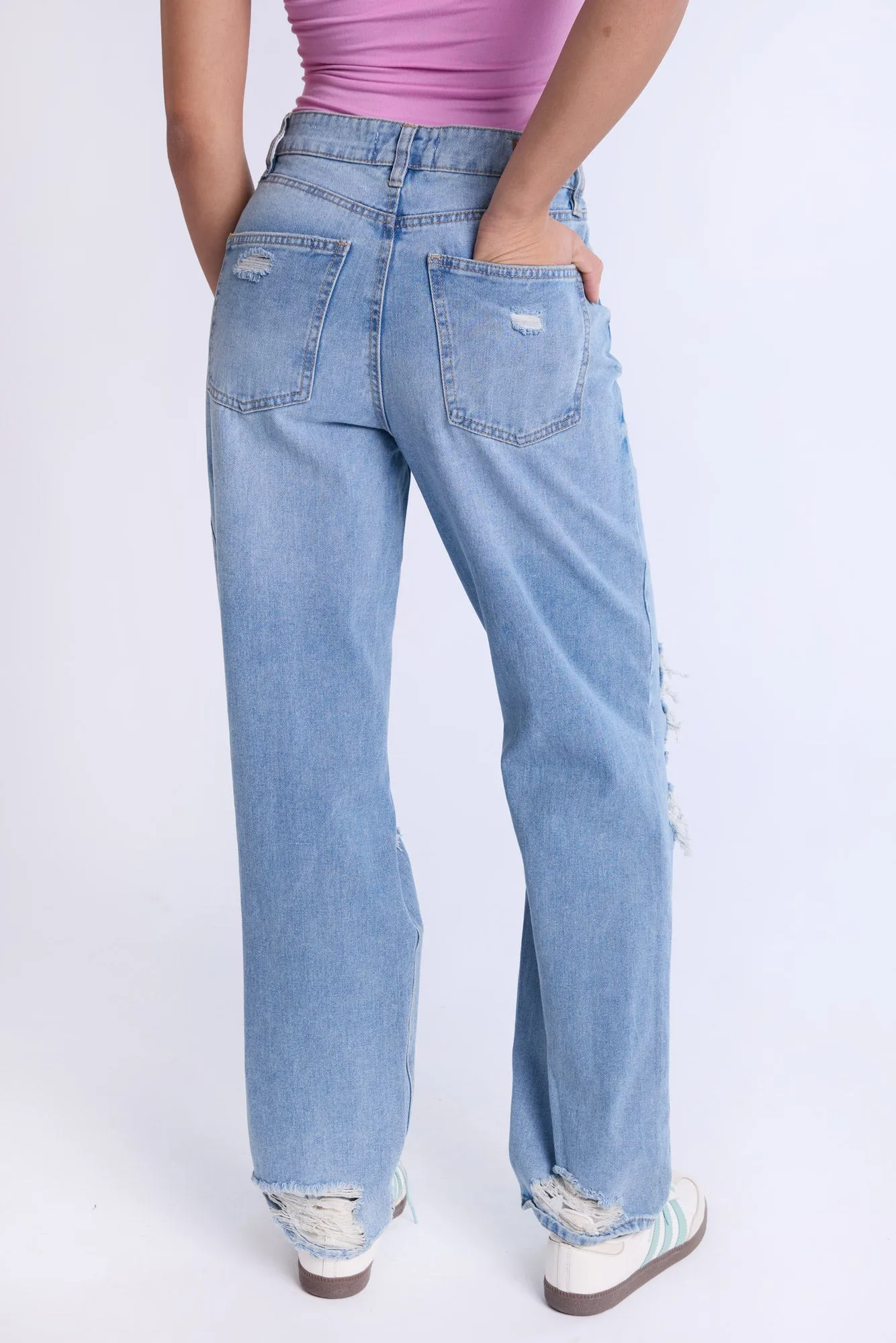 Super High Rise Baggy Jeans