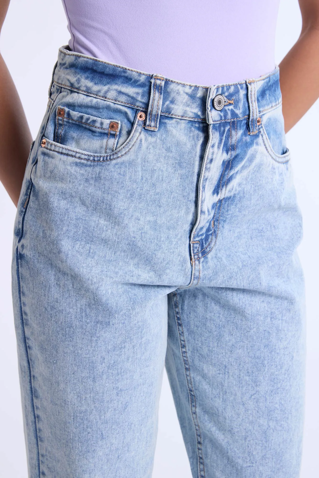 Super High Rise Baggy Jeans