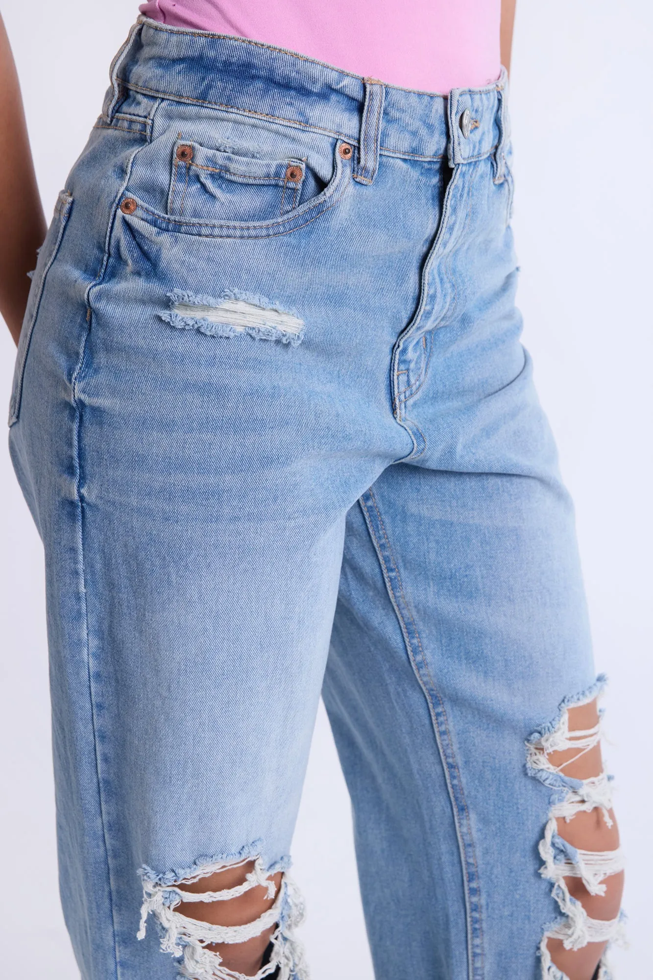 Super High Rise Baggy Jeans