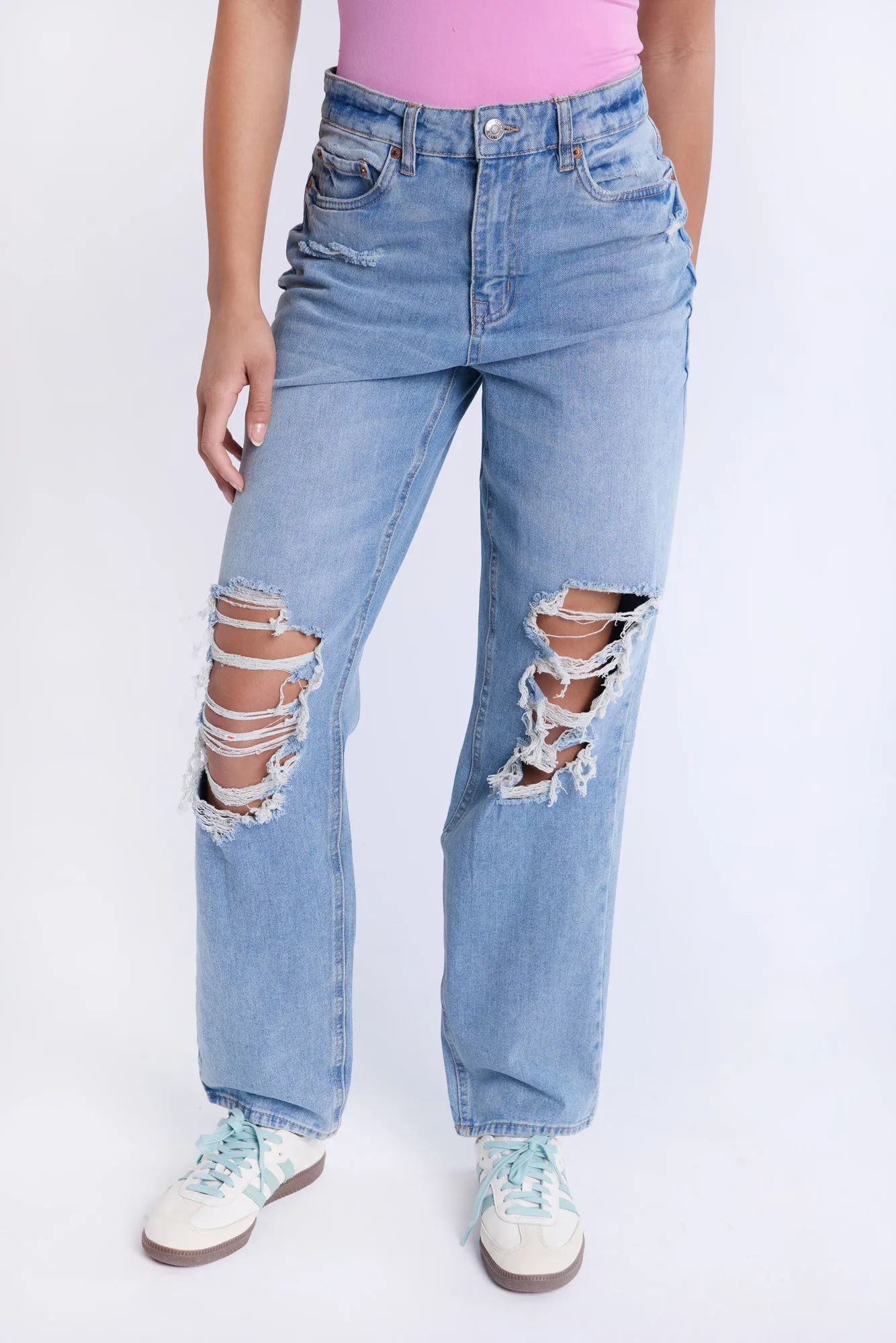 Super High Rise Baggy Jeans
