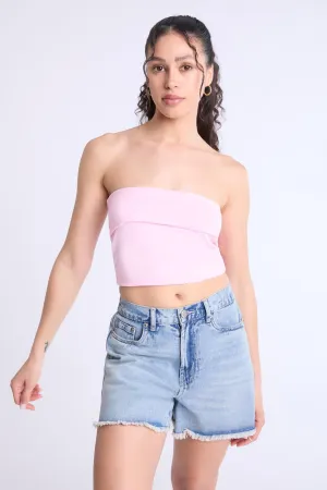 Super High Rise Comfort Waistband Baggy Denim Shorts