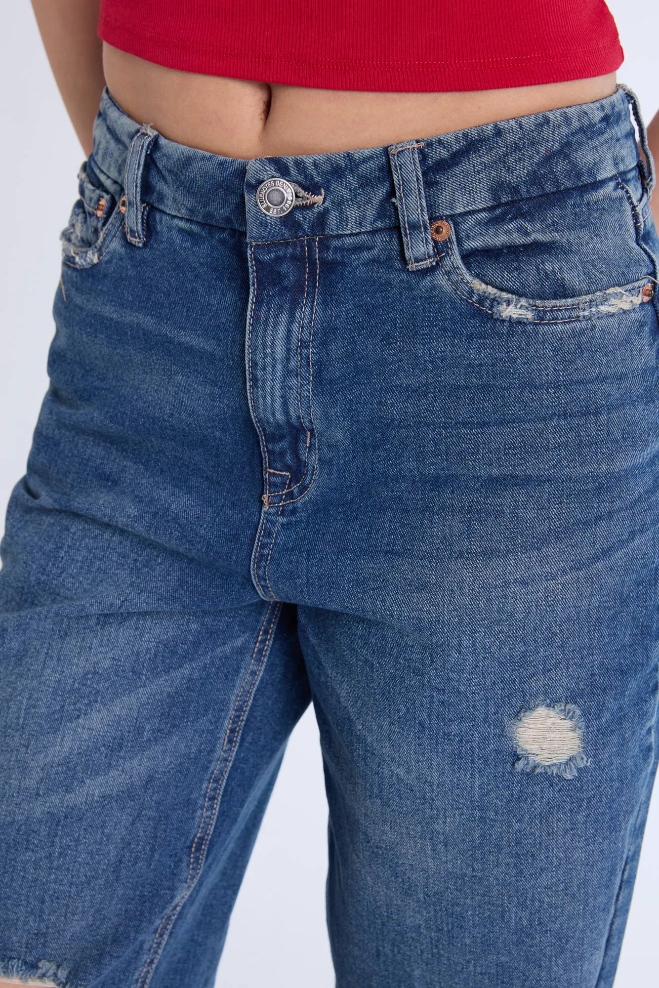 Super High Rise Curvy Baggy Jeans