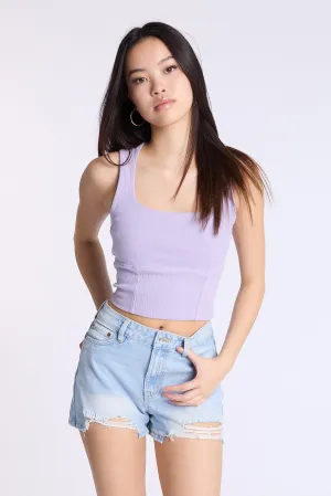 Super High Rise Relaxed Denim Shorts