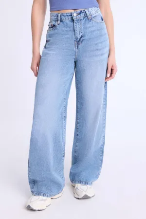 Super High Rise Wide Leg Jeans