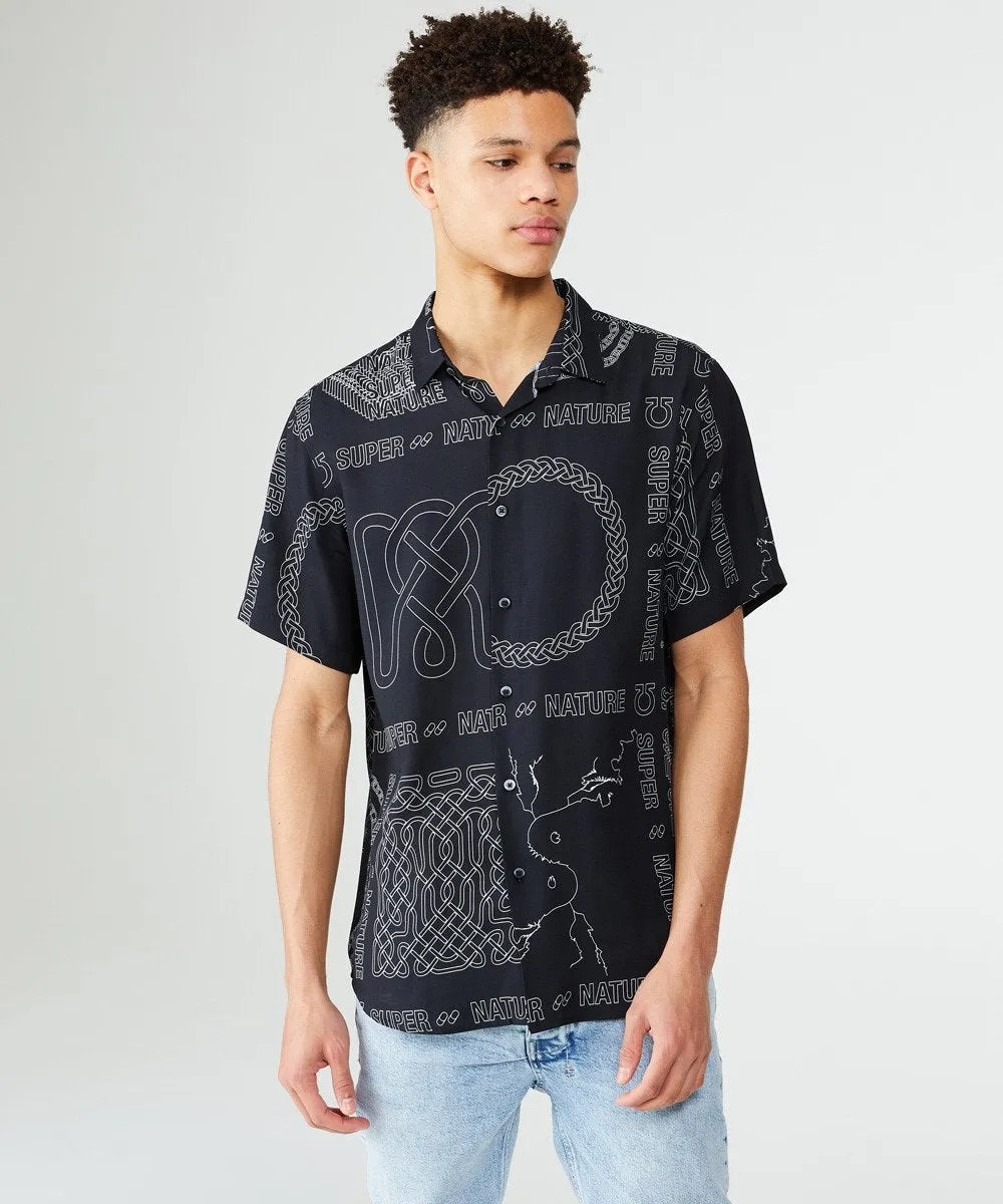SUPER NATURE SS SHIRT BLACK