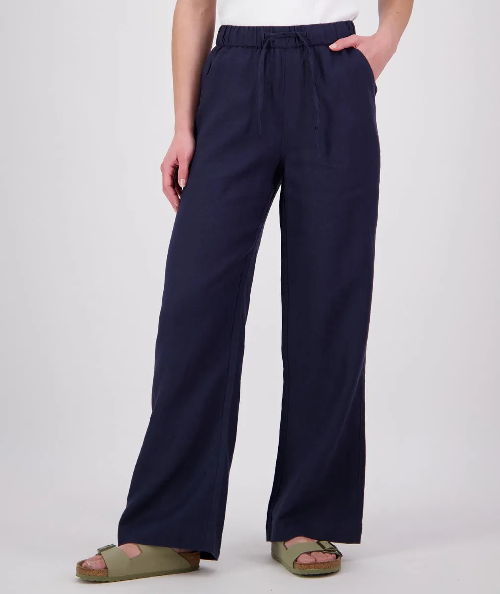 Swanndri Seascape V2 Linen Pant Navy