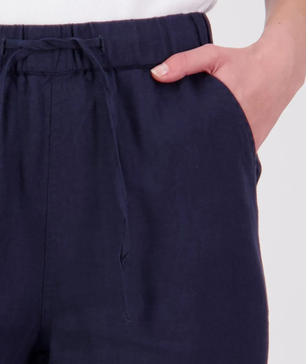 Swanndri Seascape V2 Linen Pant Navy