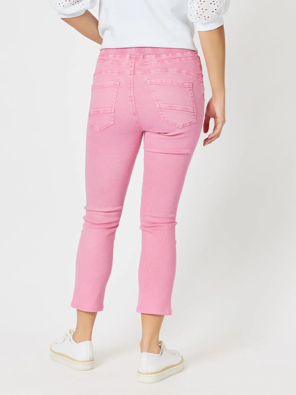 Threadz Bella Strech Jean Pink