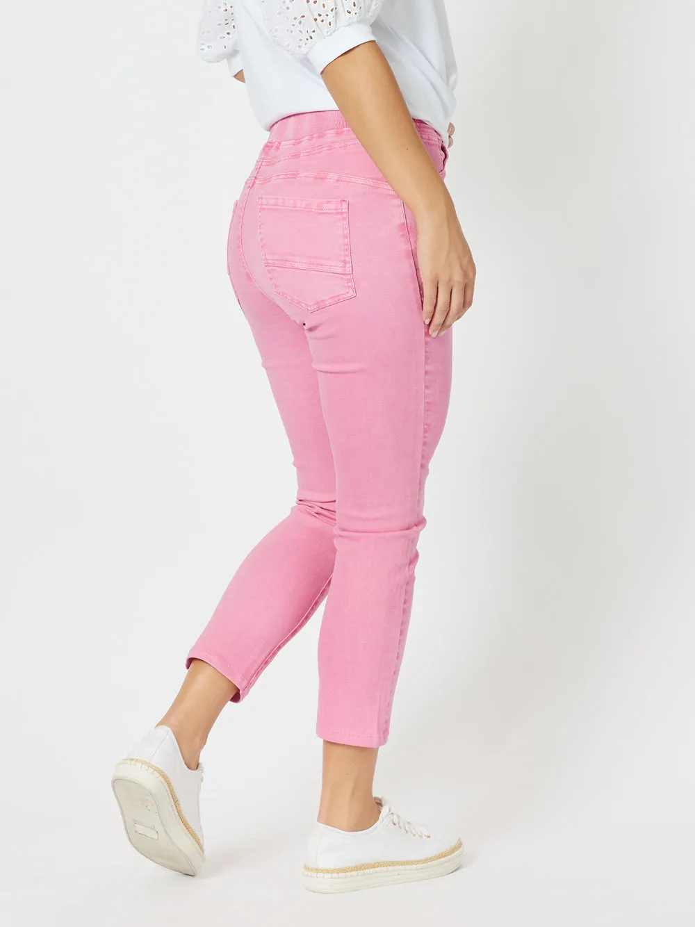 Threadz Bella Strech Jean Pink
