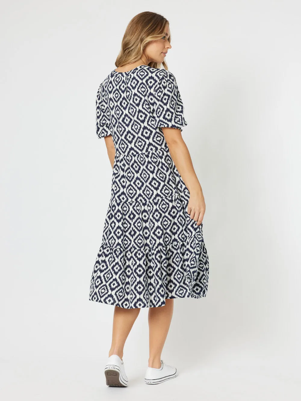 Threadz Diamond Dress Marine
