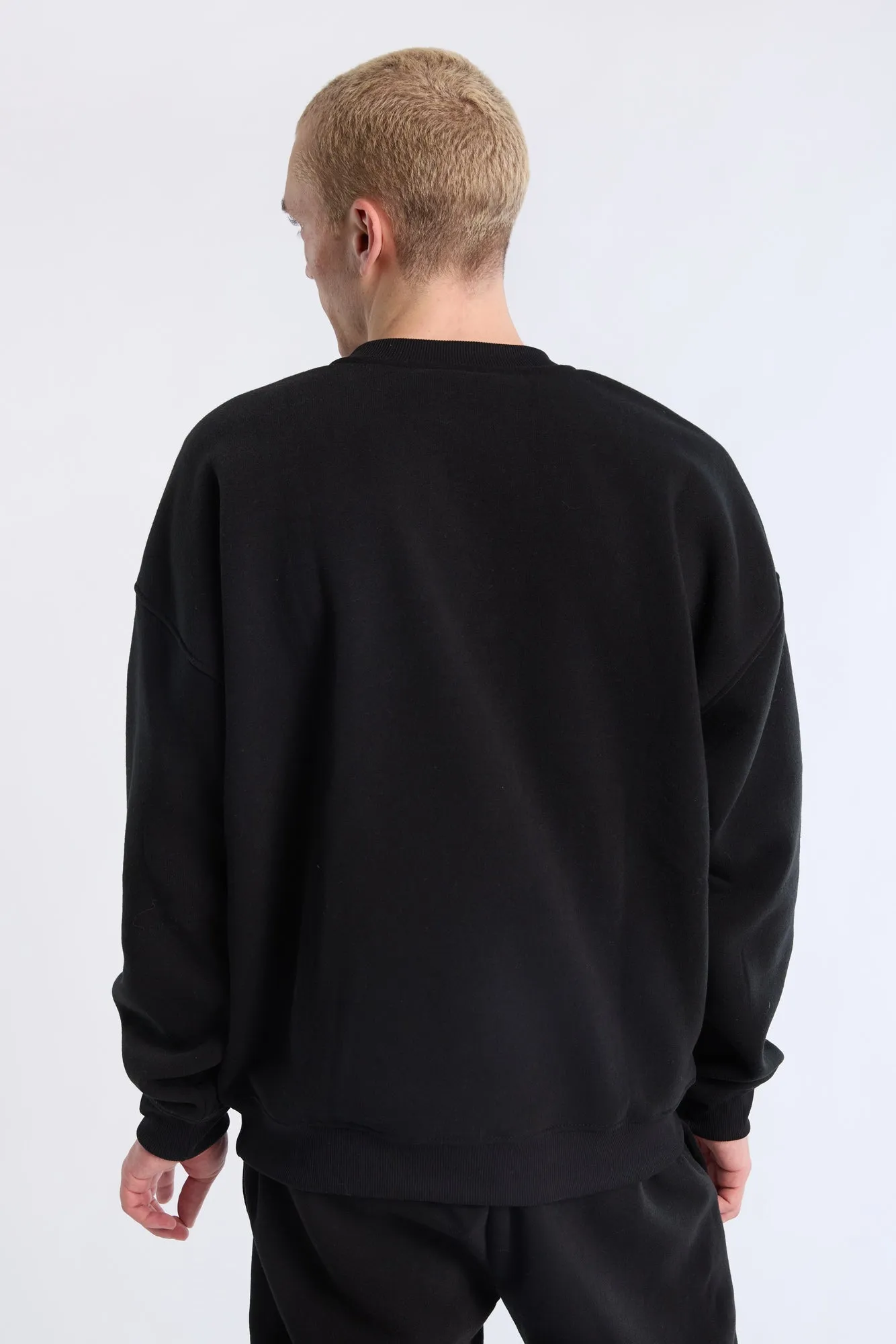 Toronto Raptors Graphic Crew Neck Oversized Sweatshirt