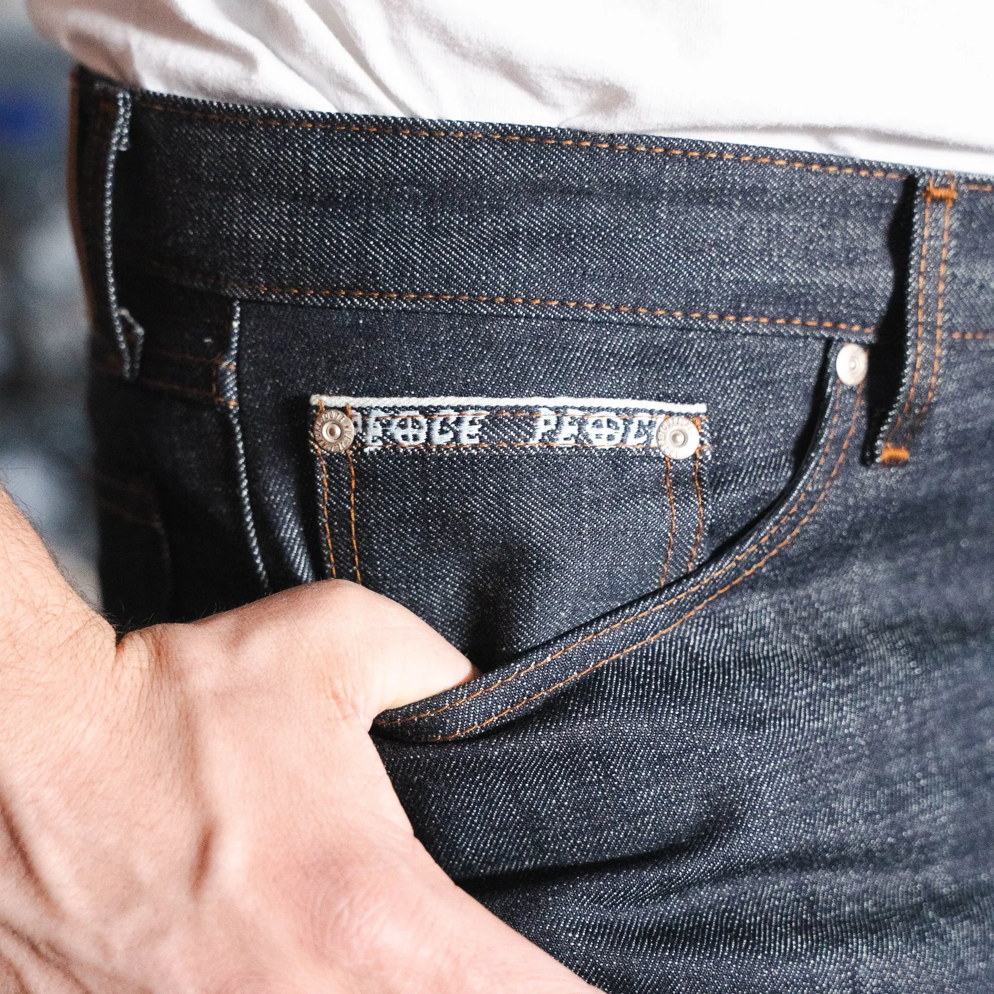 True Guy - Love   &   Peace   Selvedge