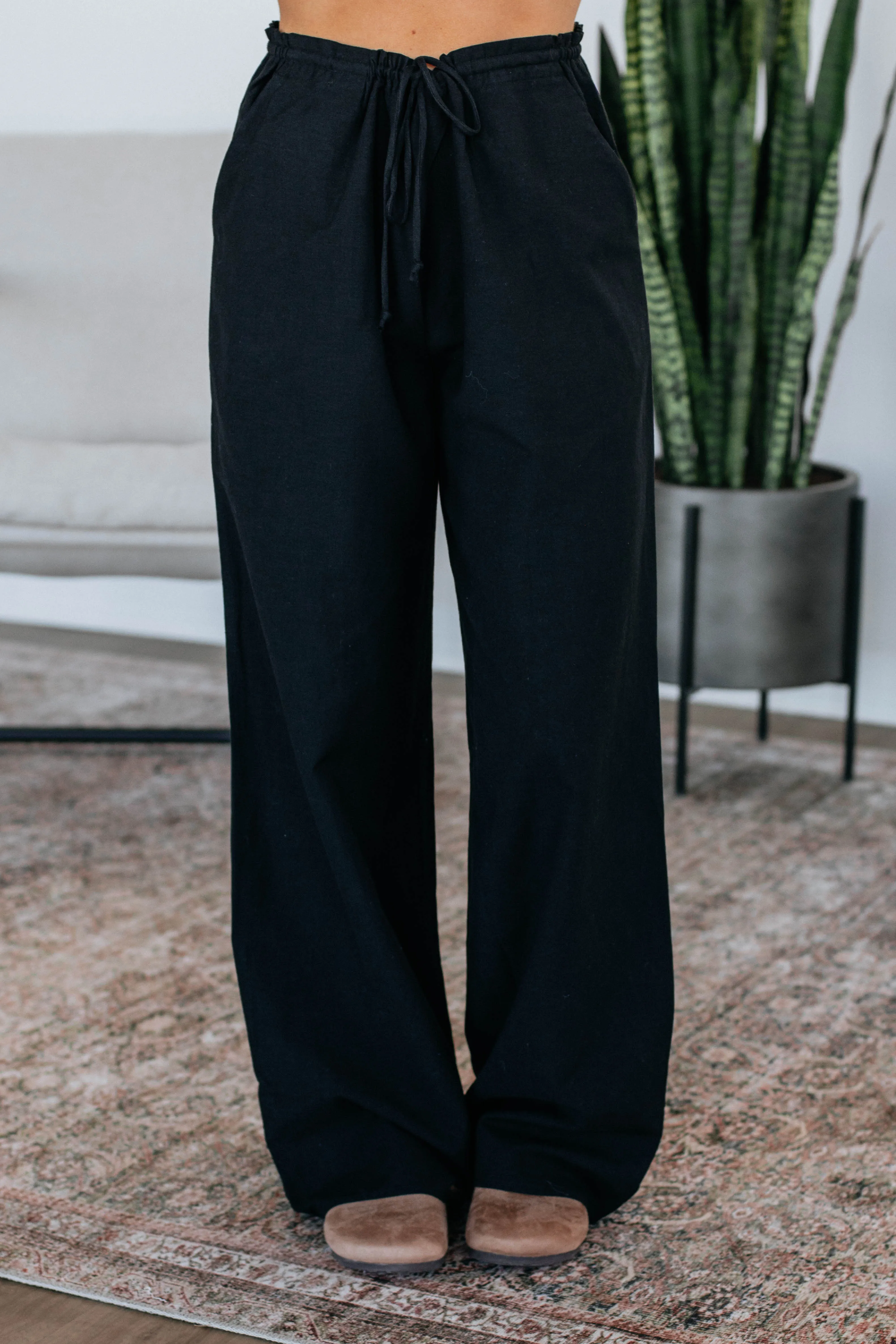 Tuned In Pants - Black