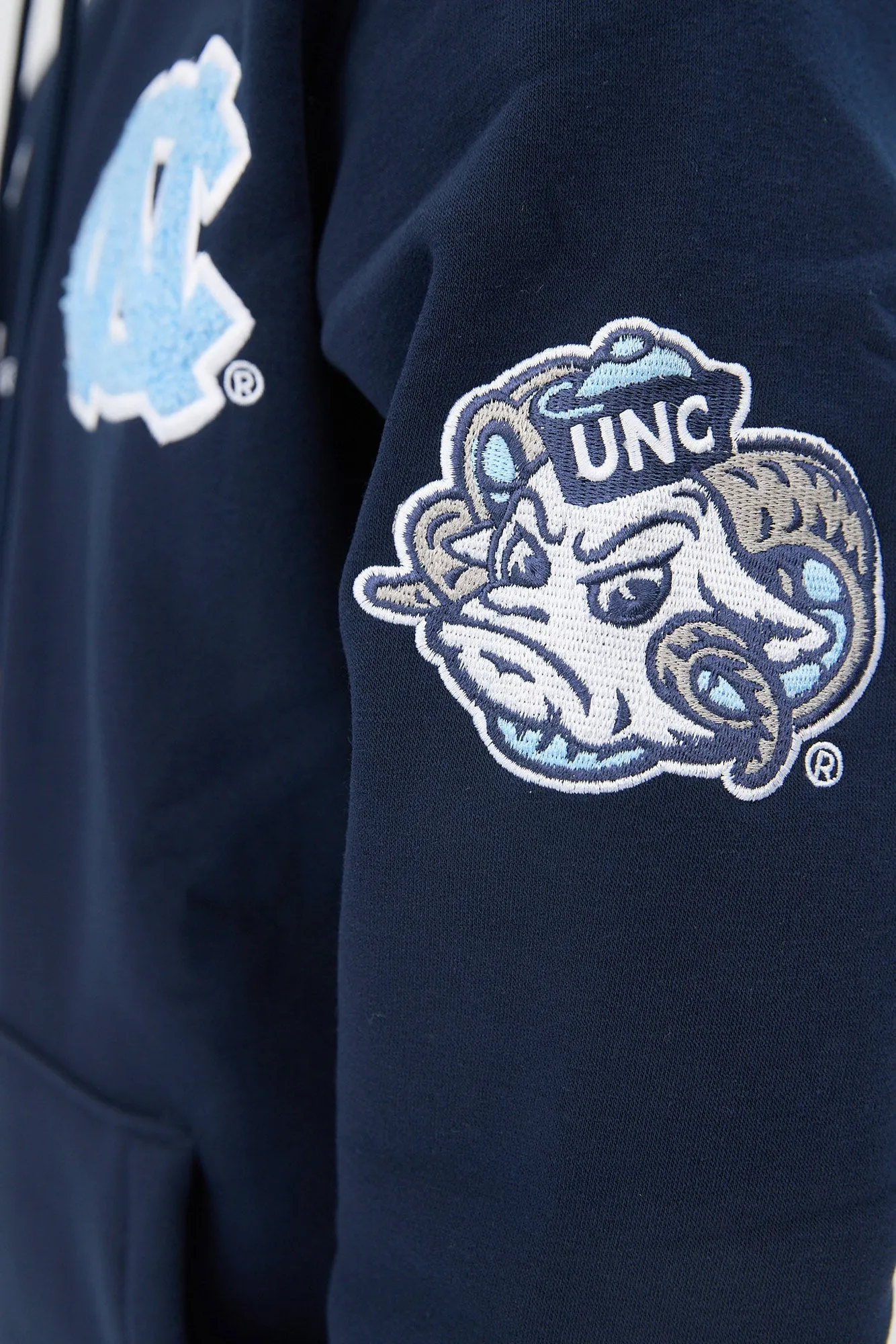 University Of North Carolina Embroidered Hoodie