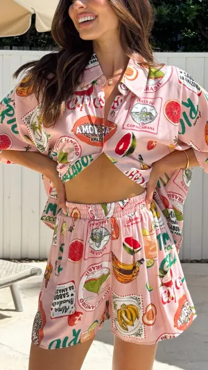 Venice Shirt - Rio Pink