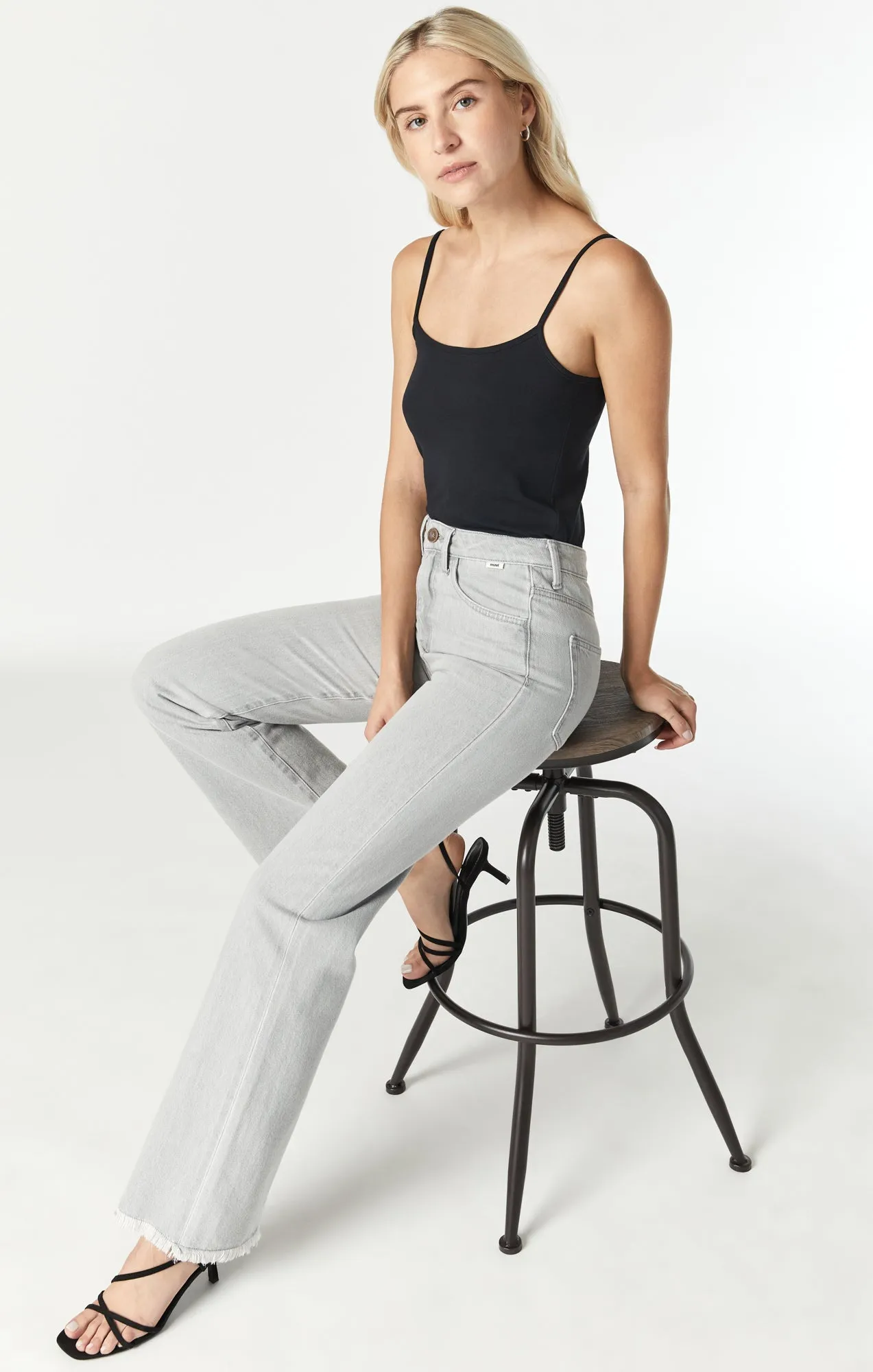VICTORIA WIDE LEG IN STONE NATURAL DYE