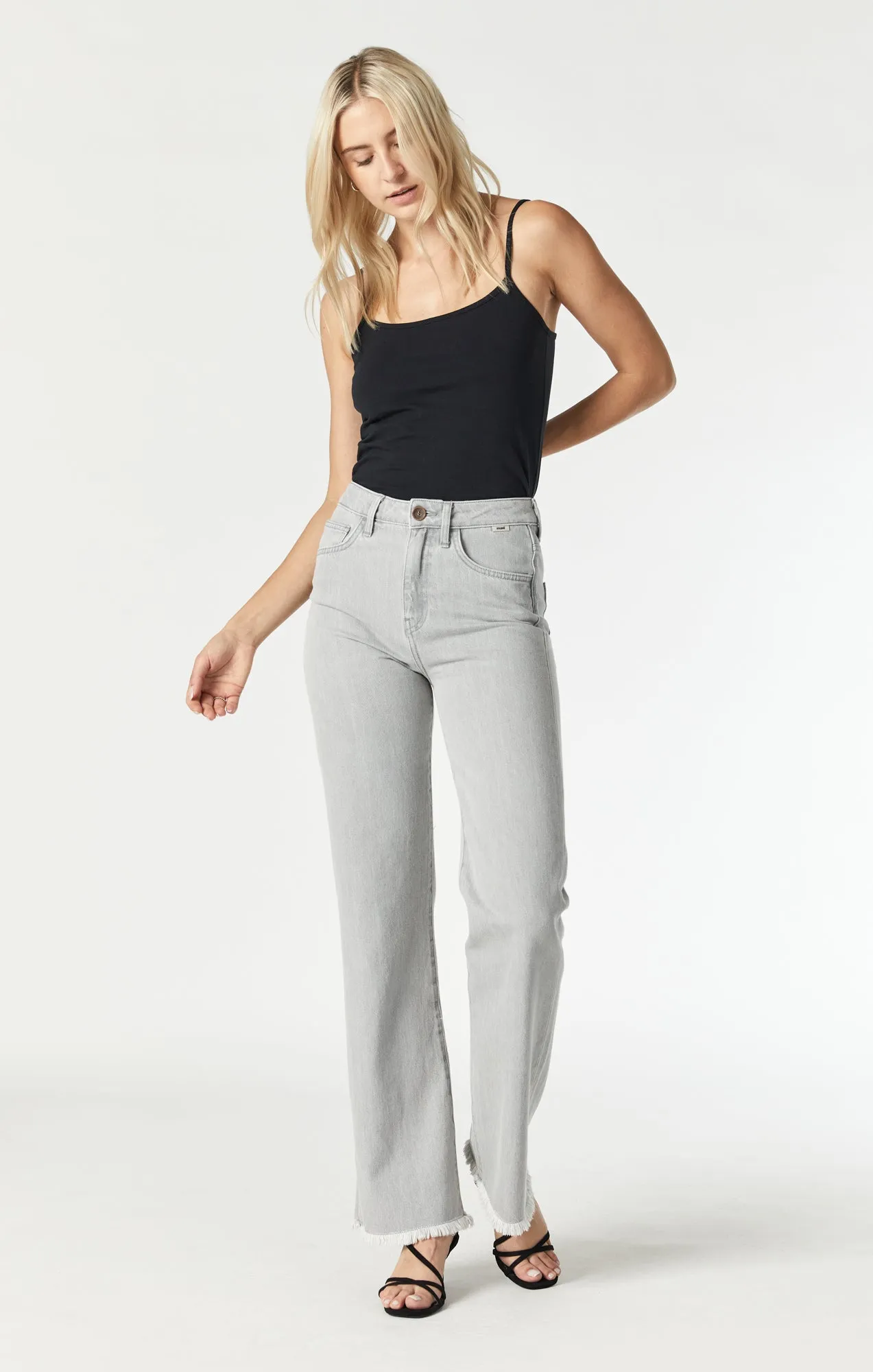 VICTORIA WIDE LEG IN STONE NATURAL DYE