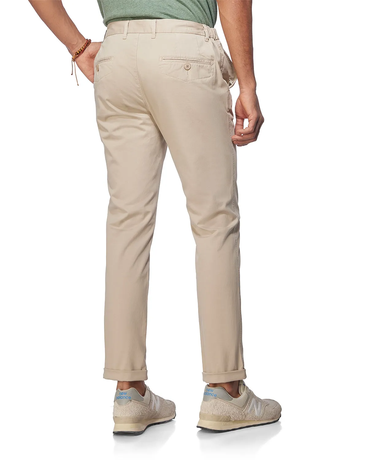 Vintage-Day Casual Chinos - Beige