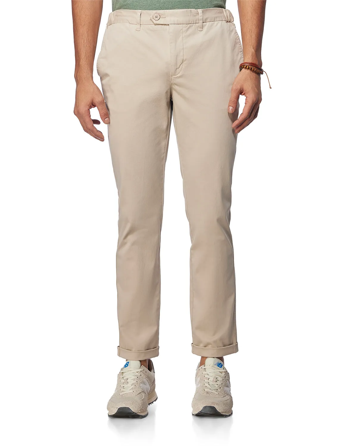 Vintage-Day Casual Chinos - Beige