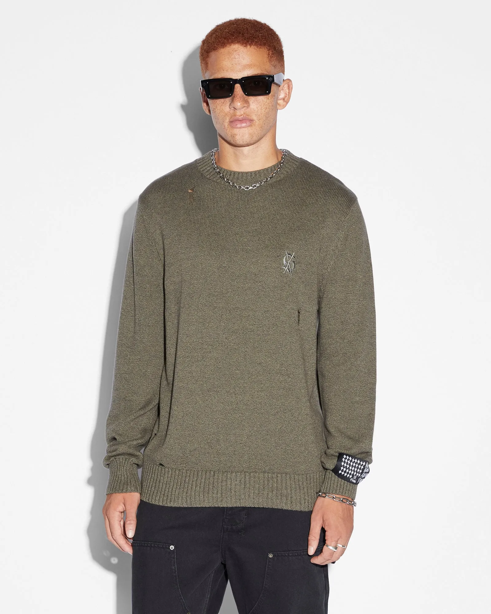 VINTAGE DOLLAR KNIT CREW SURPLUS