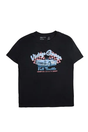 Vintage Garage Full Throttle Graphic Relaxed Tee