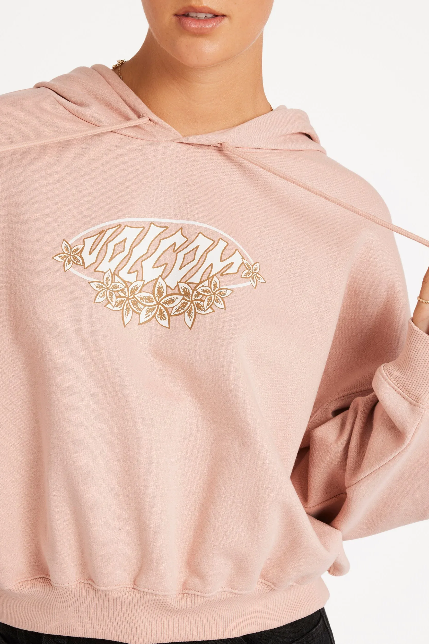 Volcom Beach Bum Crop Misty Rose