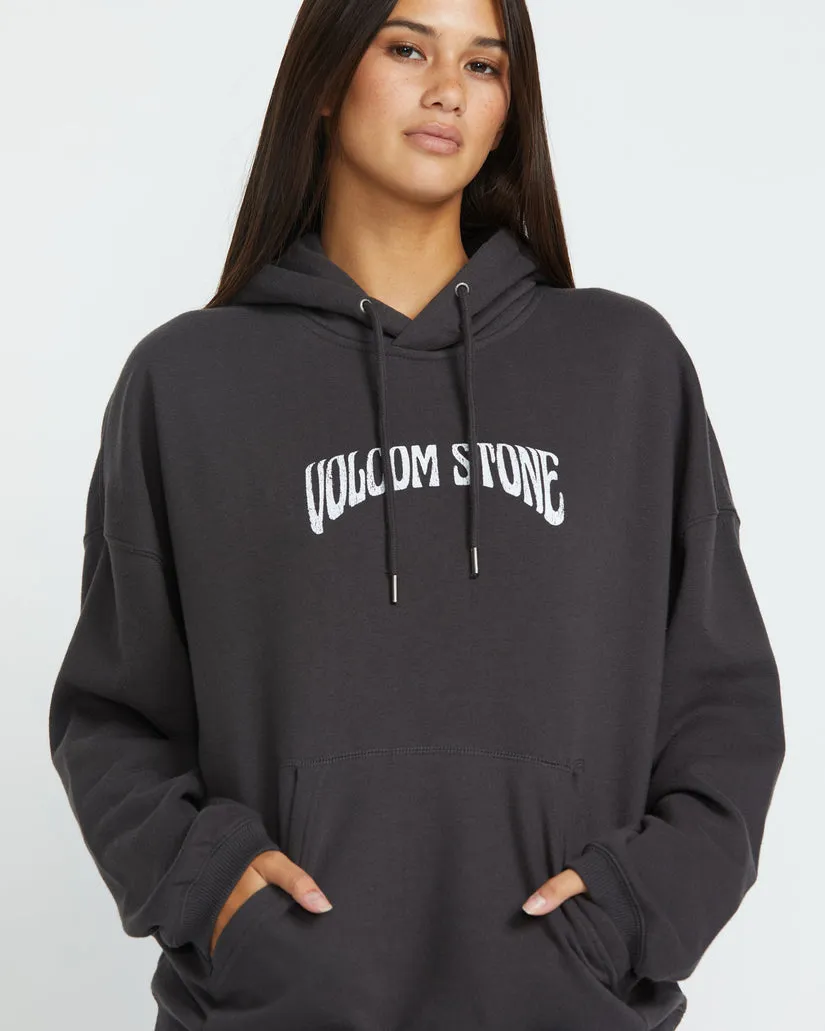Volcom Stone Art Up Hoodie Vintage Black