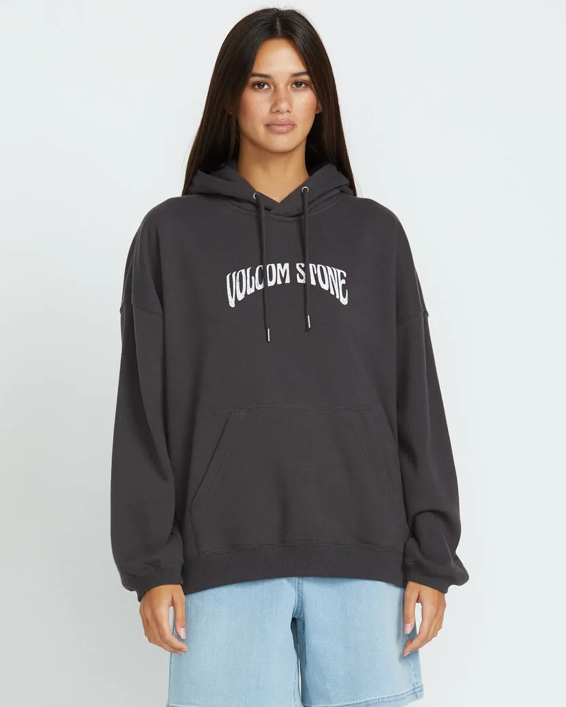 Volcom Stone Art Up Hoodie Vintage Black