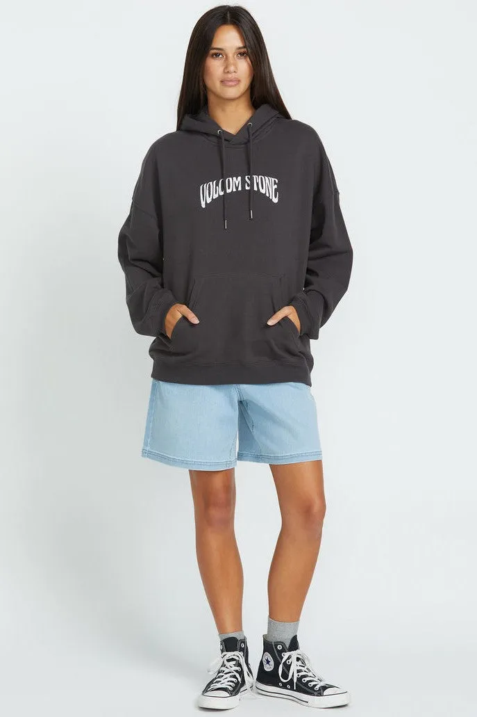 Volcom Stone Art Up Hoodie Vintage Black