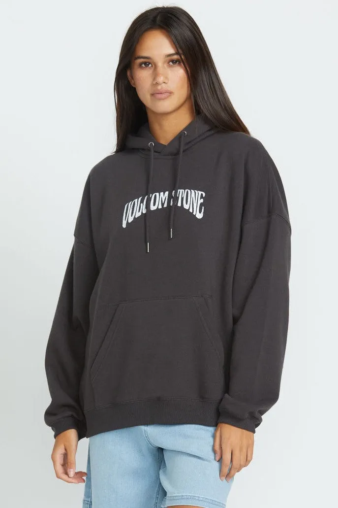 Volcom Stone Art Up Hoodie Vintage Black