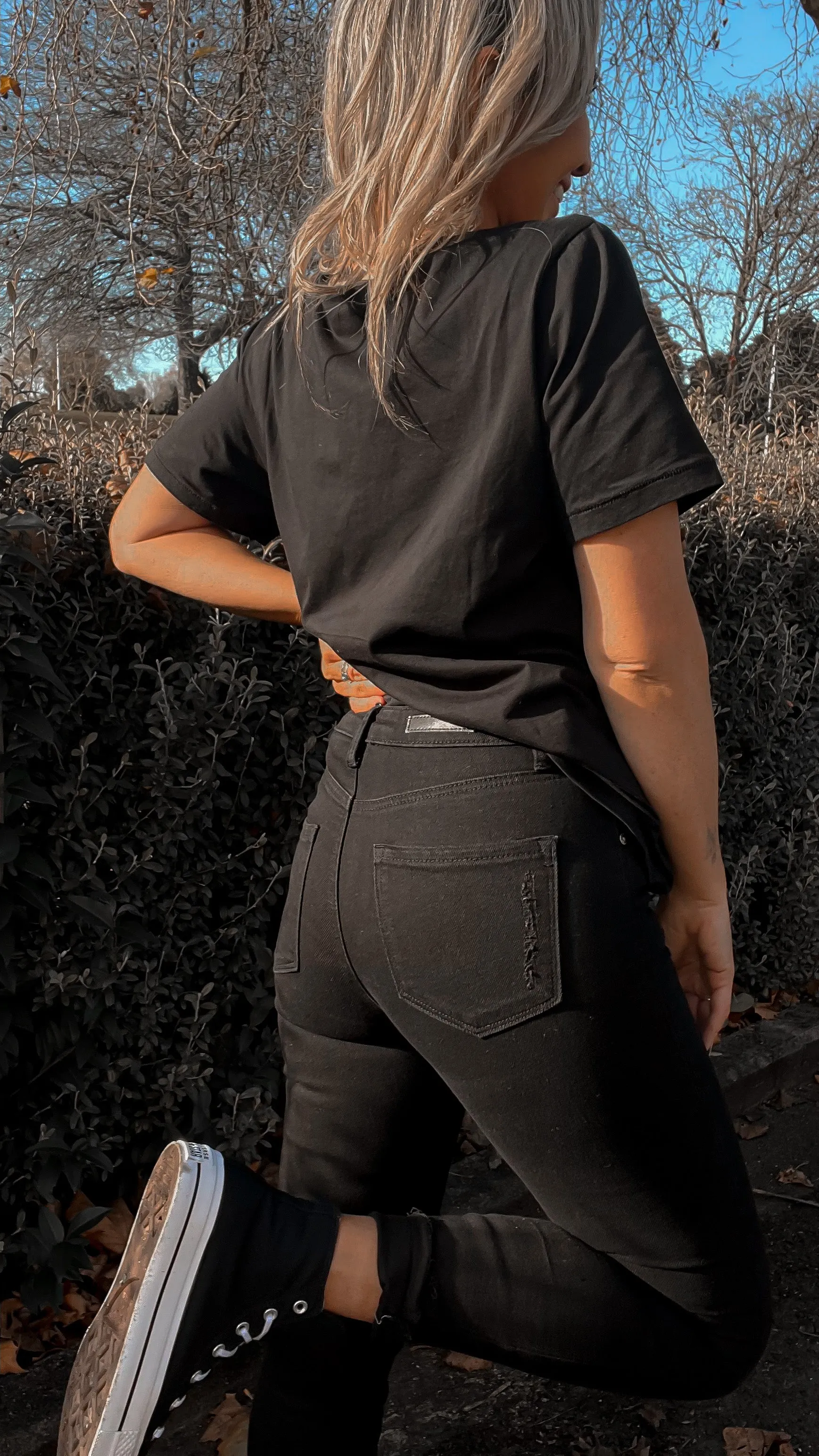 Wakee Denim Kimora Jeans Black