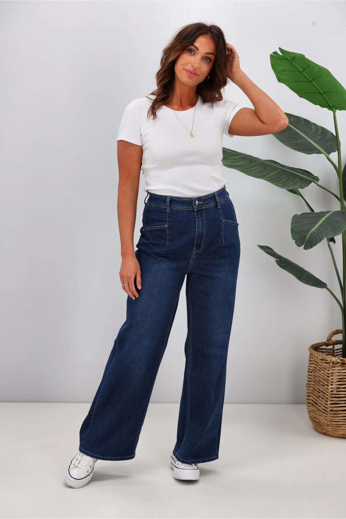 Wakee Natalia Wide Leg Jean