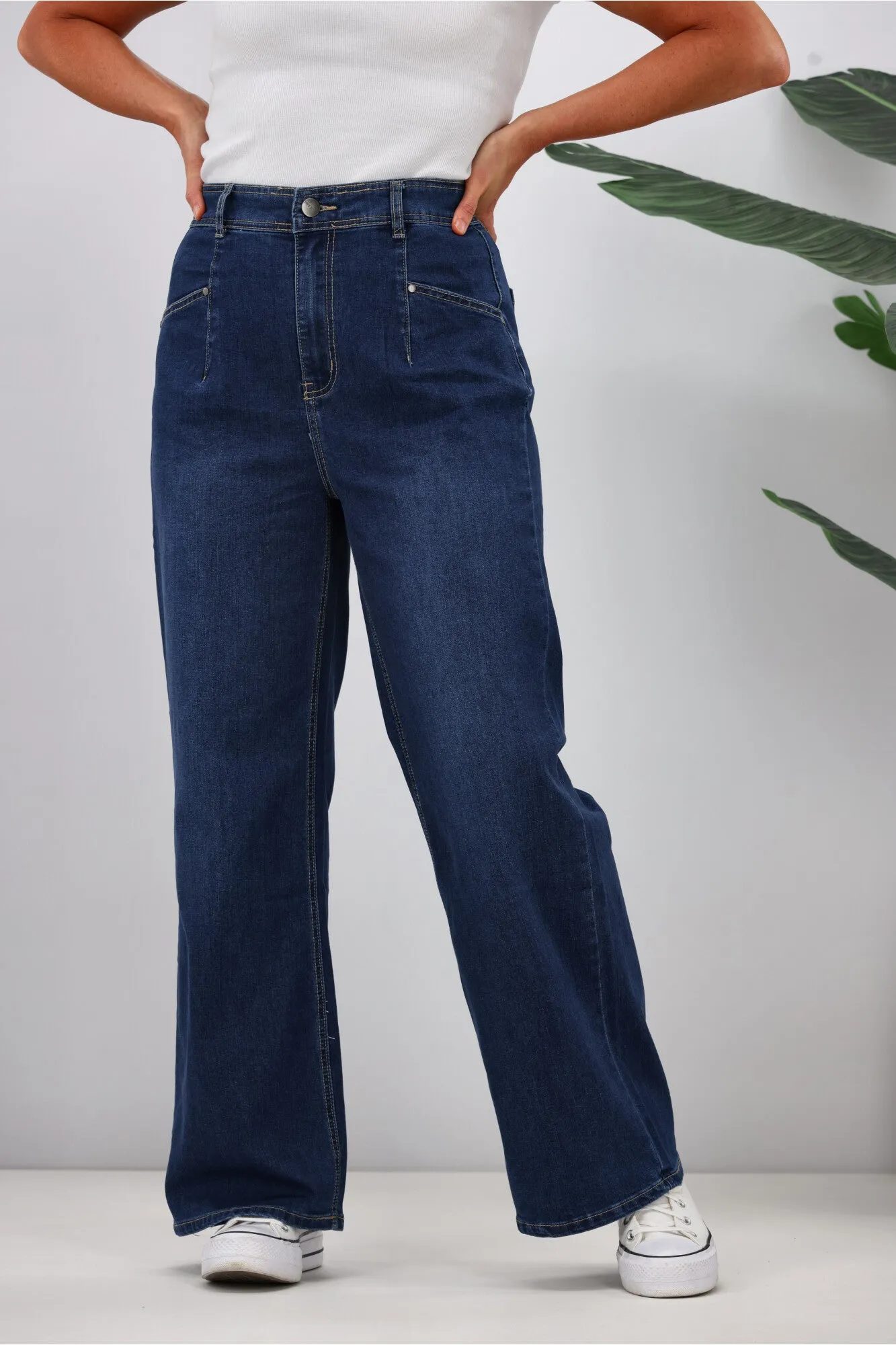 Wakee Natalia Wide Leg Jean