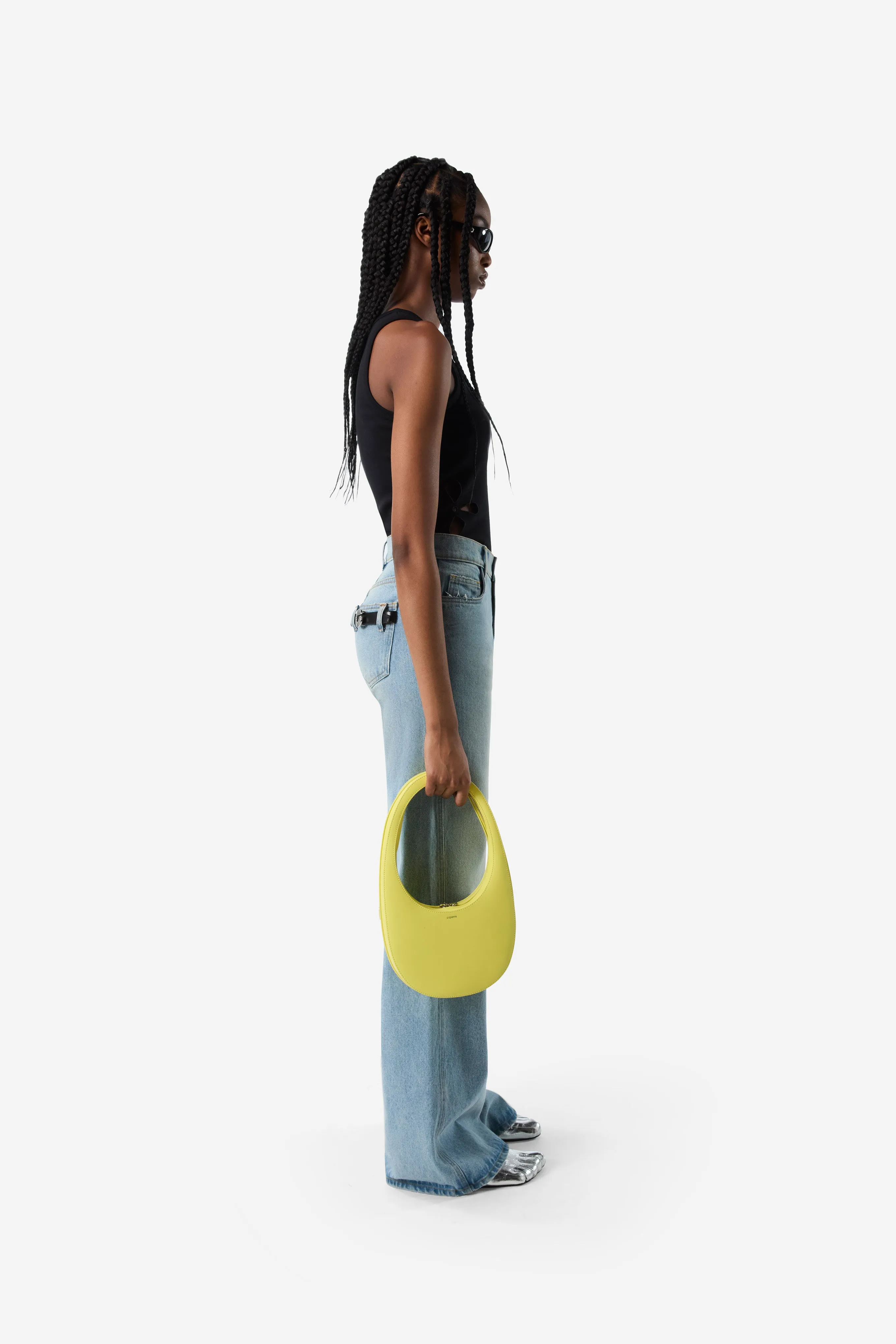Wide Leg Denim Pants