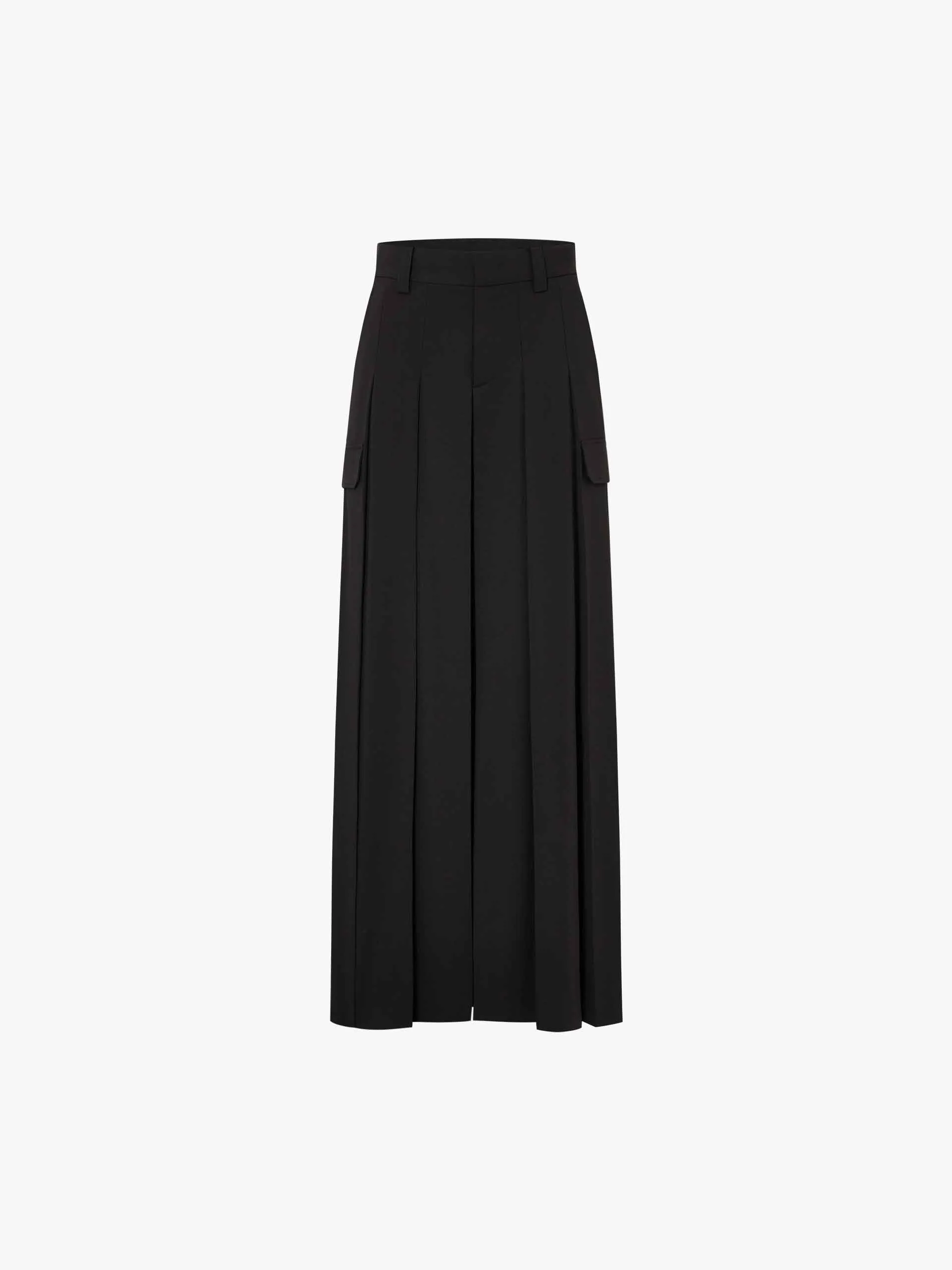 Wide Leg Pleated Pants