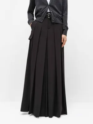 Wide Leg Pleated Pants