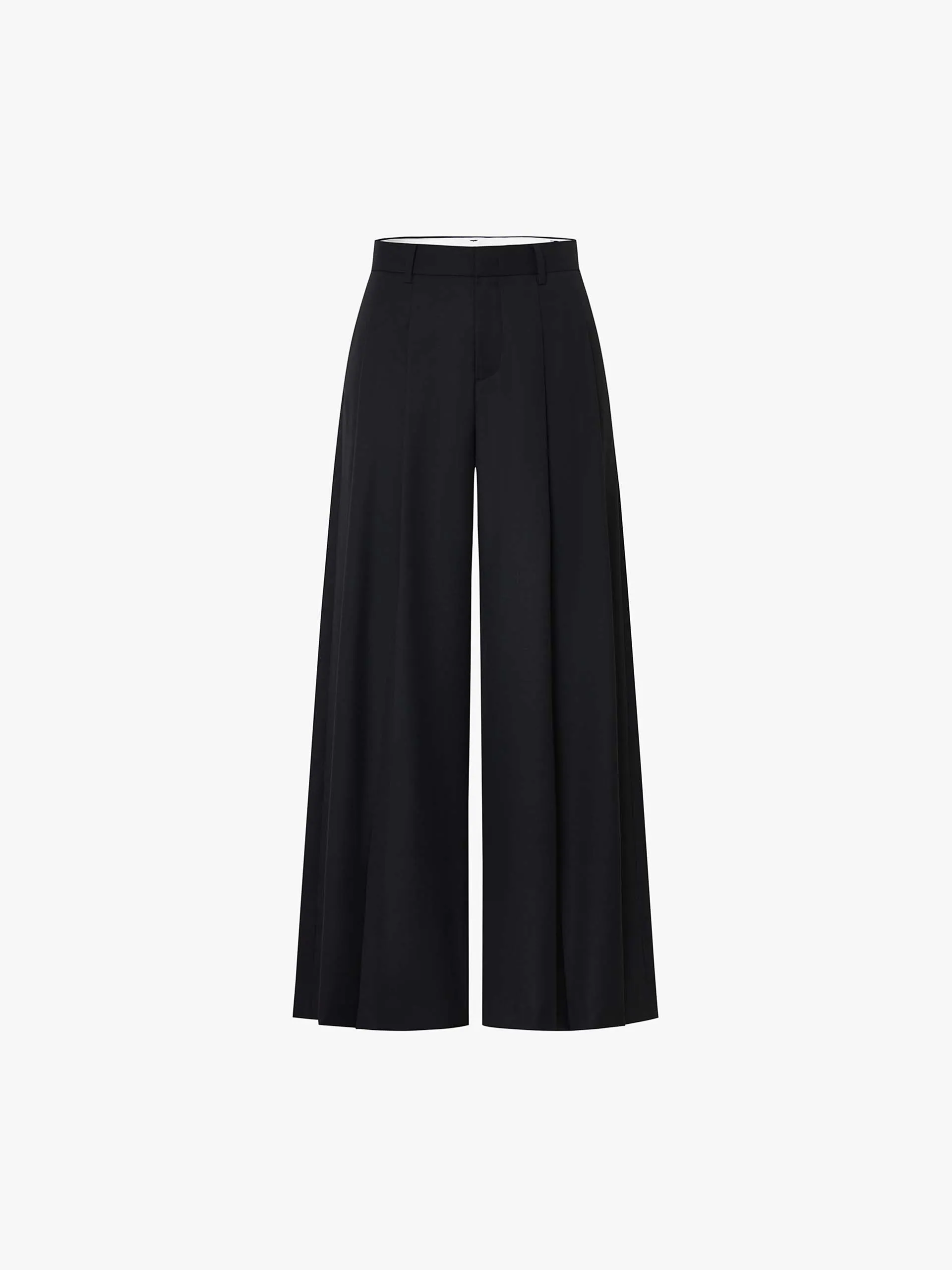 Wide Leg Pleated Pants