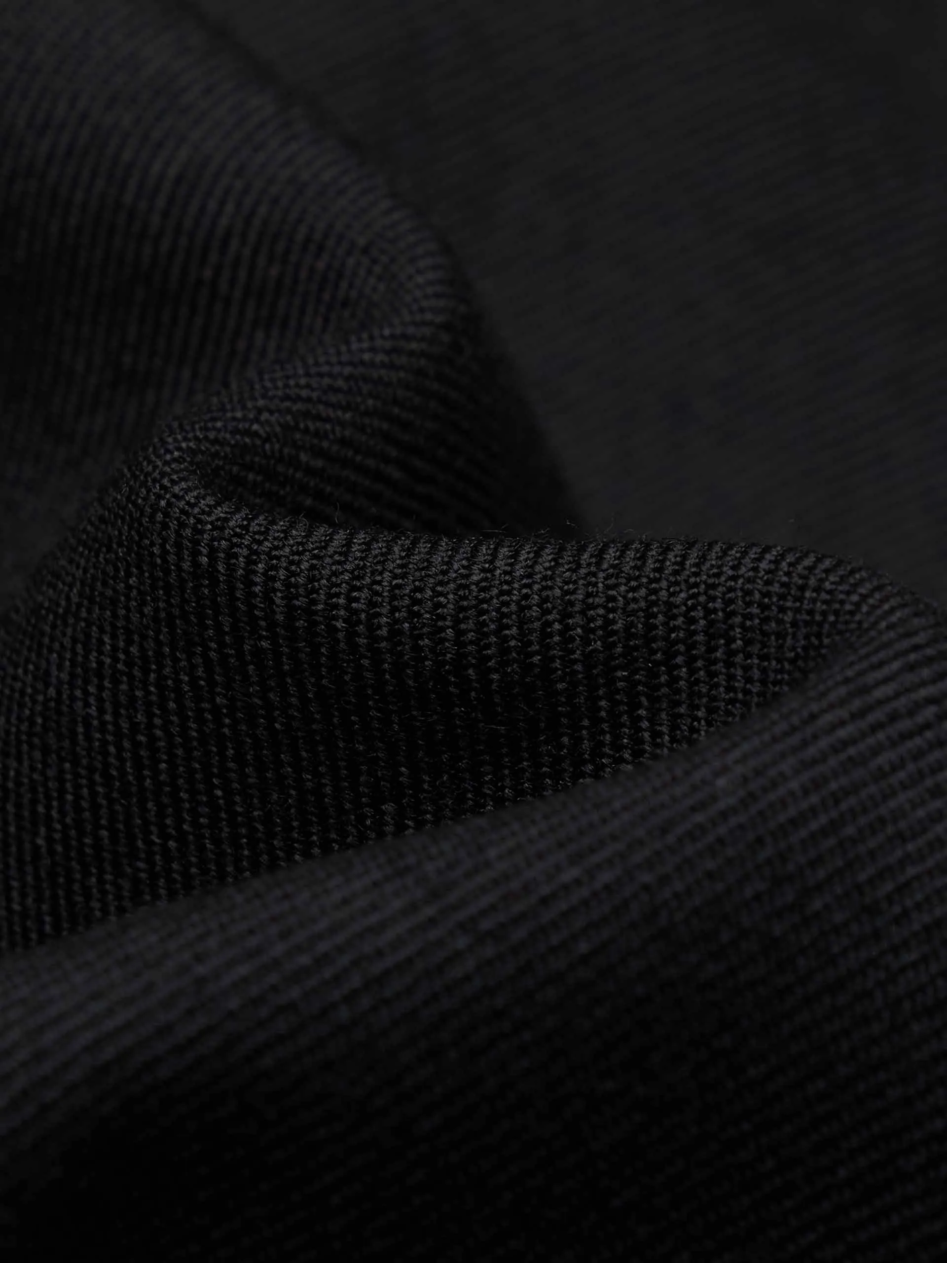 Wool Blend Belted Pants