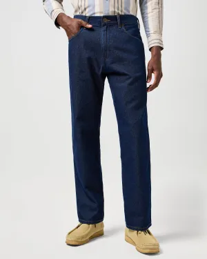 Wrangler Frontier Lightweight Relaxed Straight Mens Jeans - Rinsed Night