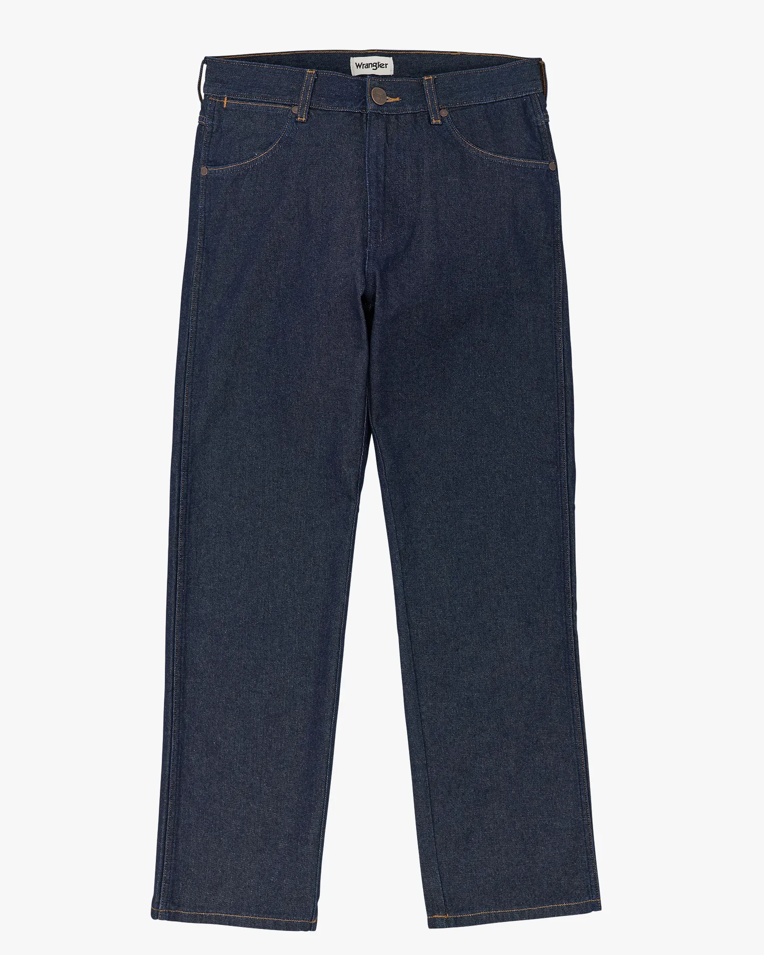 Wrangler Frontier Lightweight Relaxed Straight Mens Jeans - Rinsed Night