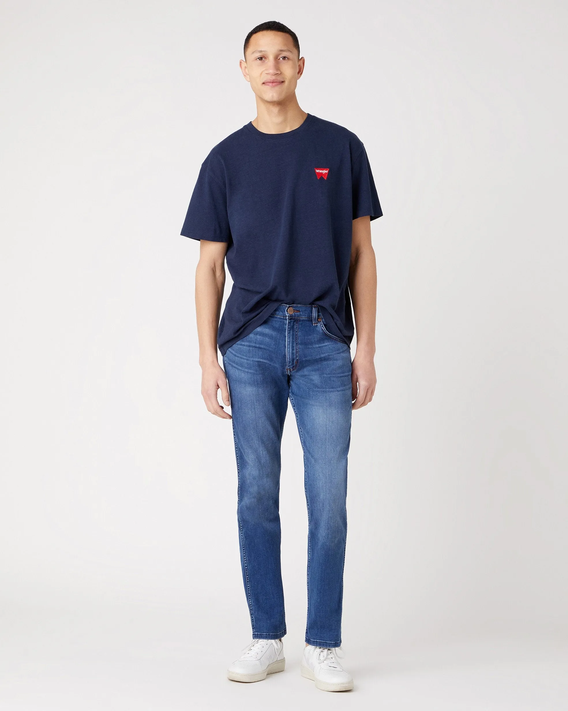 Wrangler Greensboro Regular Fit Mens Jeans - Bright Stroke
