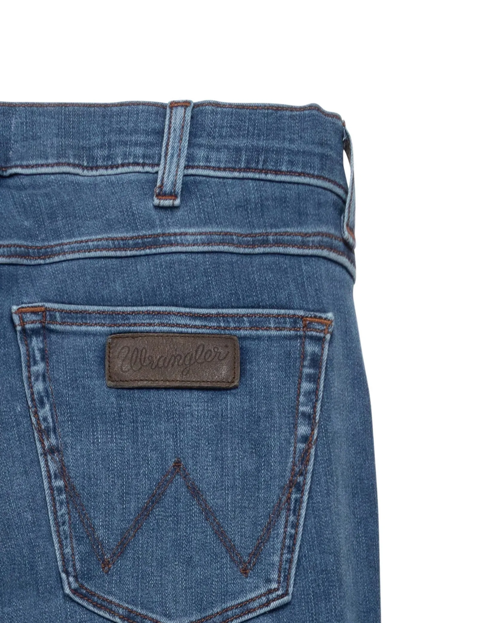 Wrangler Greensboro Regular Fit Mens Jeans - Bright Stroke