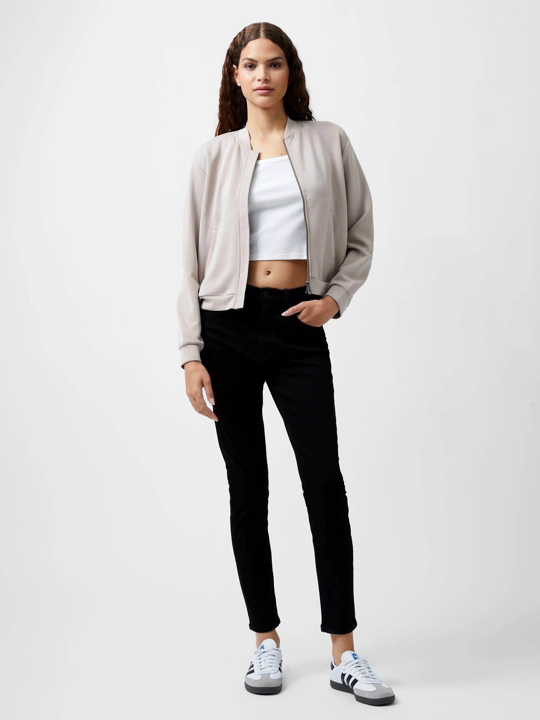 Wren Zip Through Bomber Jacket