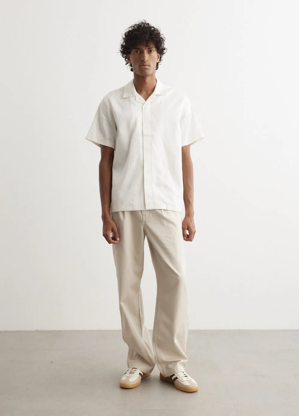 York Camp Collar Short Sleeve Shirt