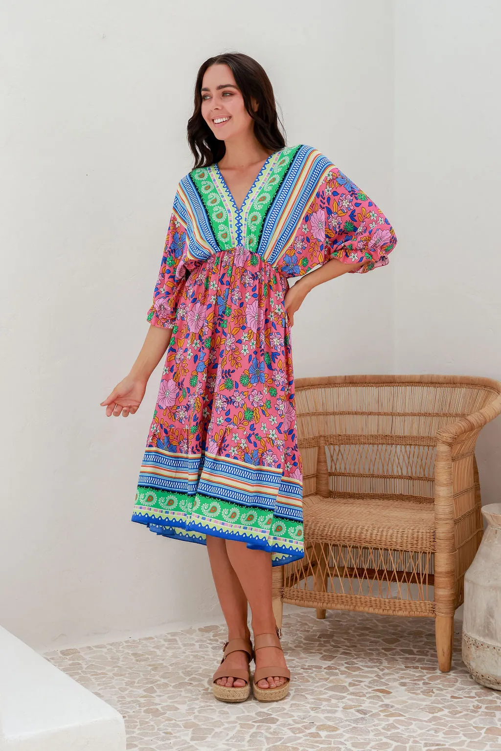 Zen Garden Rosie Dress Sky Path