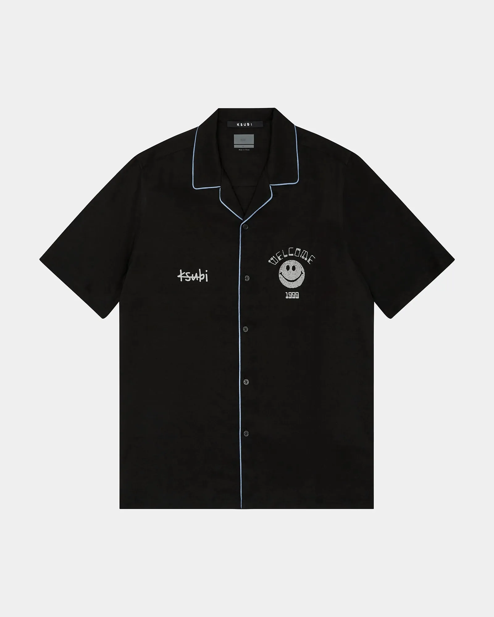 ZINE RESORT SS SHIRT BLACK