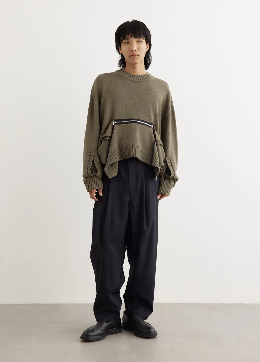 Zip Pocket Jumper