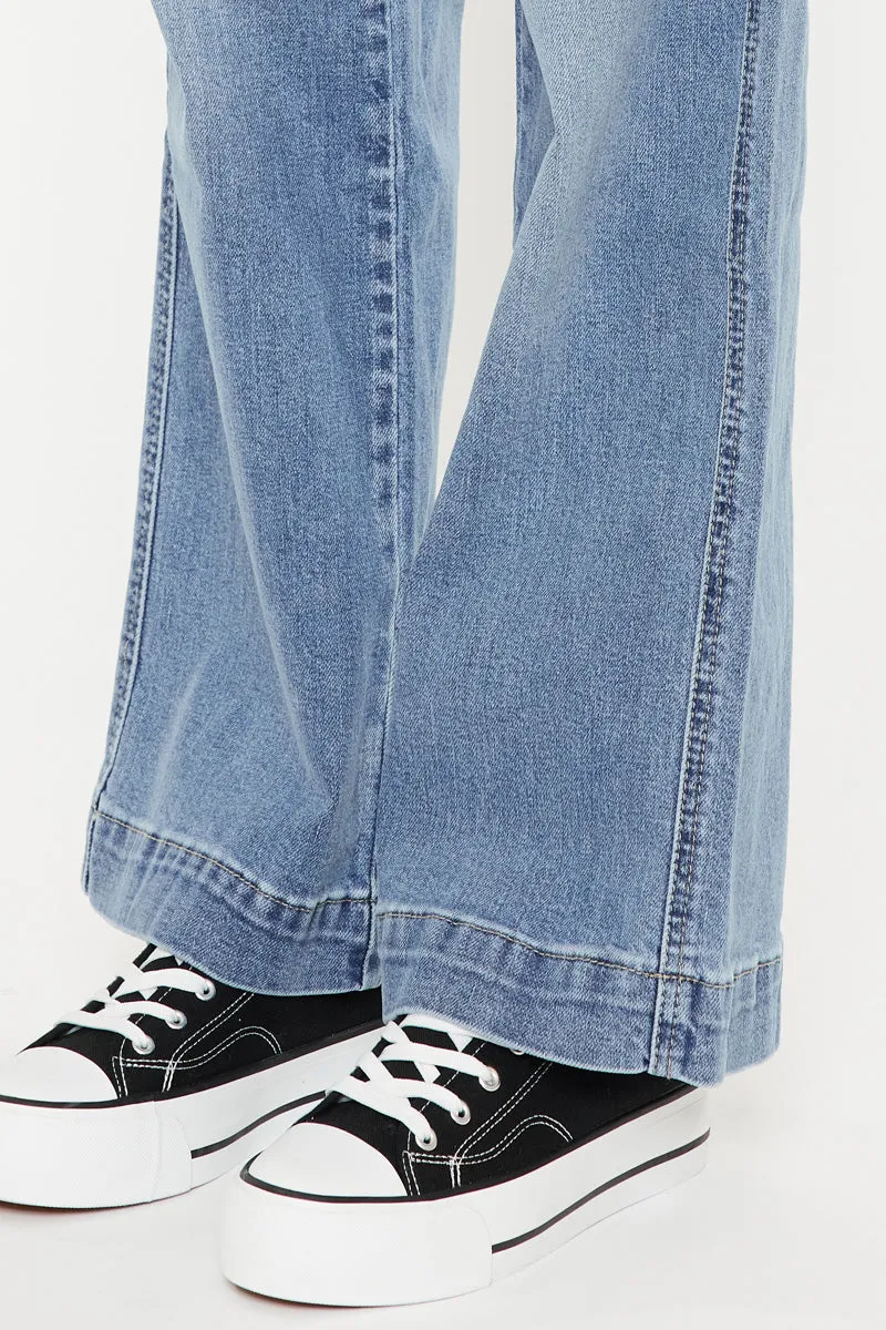 Zoelle Ultra High Rise Wide Leg Jeans